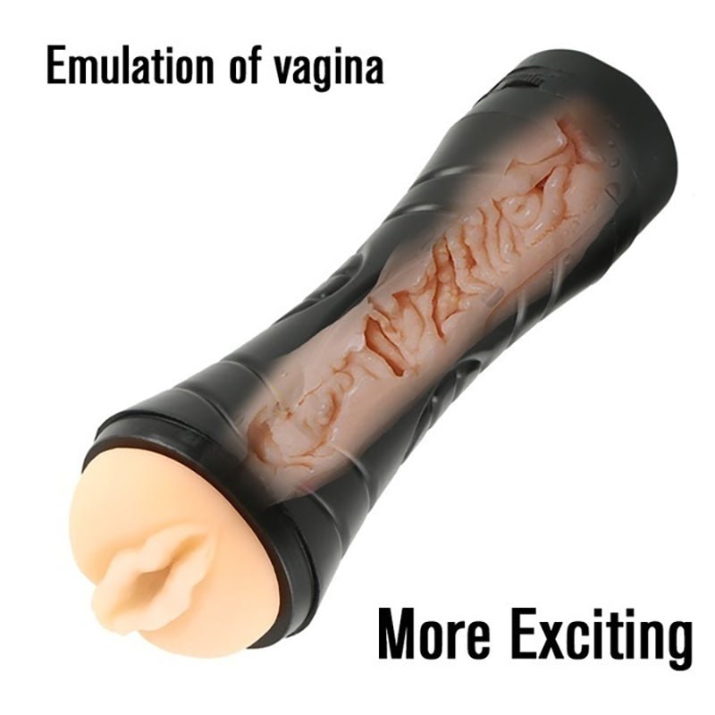 7 Vibrating Modes, Male Masturbator with Skin-Like Material