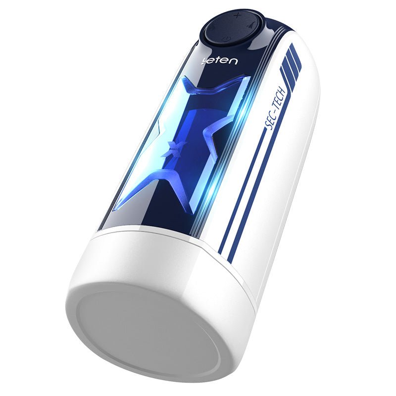 10 Mode Male Masturbating Device with Voice Control & Heating Function