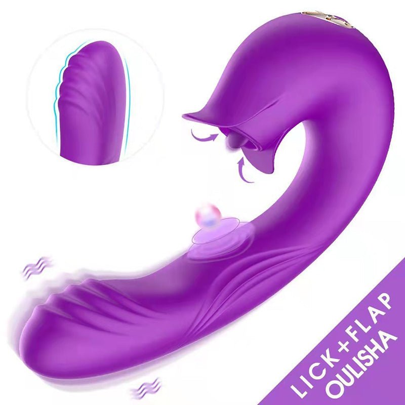 7 Mode Pulsating, Vibrating & Suction Female Vibrator