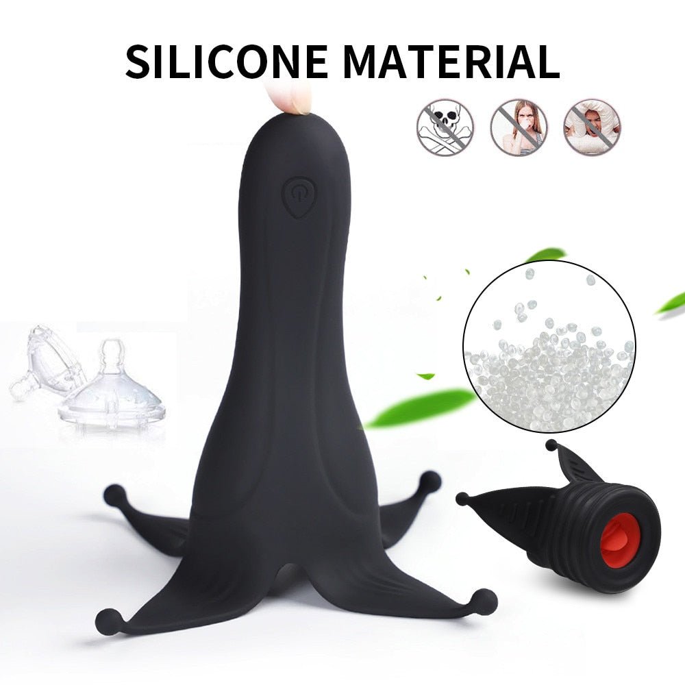 10 Mode Vibrating, Waterproof Male Masturbator