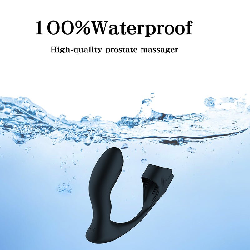 Prostate Massager: 7 Vibrational Modes & Heating Functionalities + Wireless Remote Control