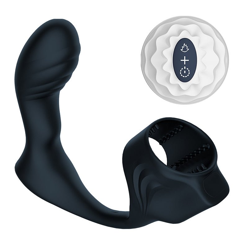 Prostate Massager: 7 Vibrational Modes & Heating Functionalities + Wireless Remote Control