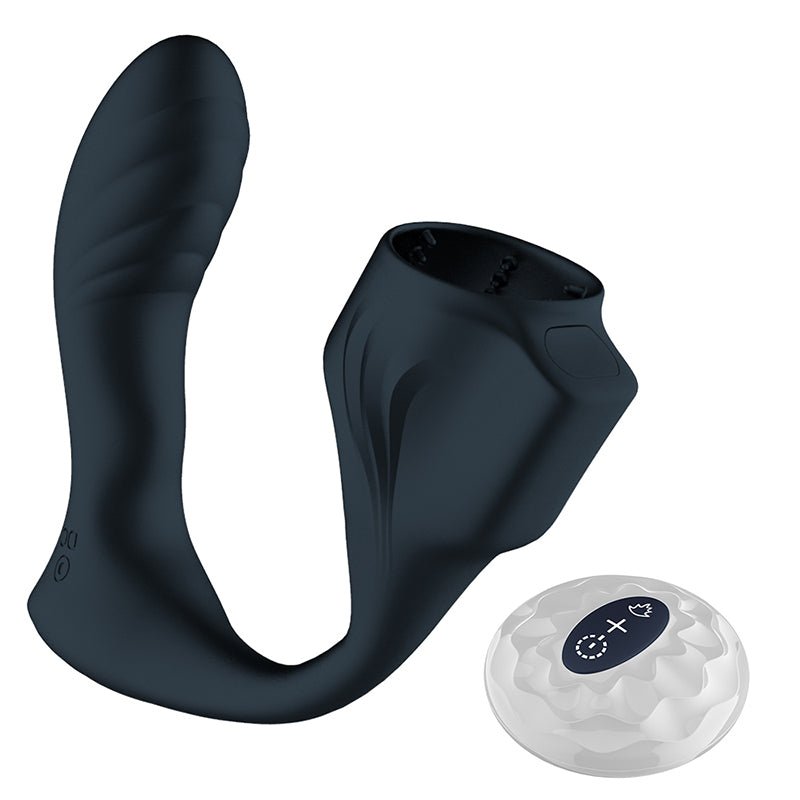 Prostate Massager: 7 Vibrational Modes & Heating Functionalities + Wireless Remote Control